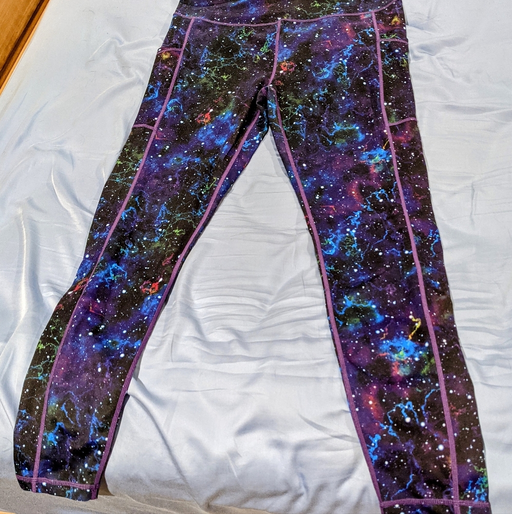 CVG Galaxy Full Length Leggings - XL - EUC